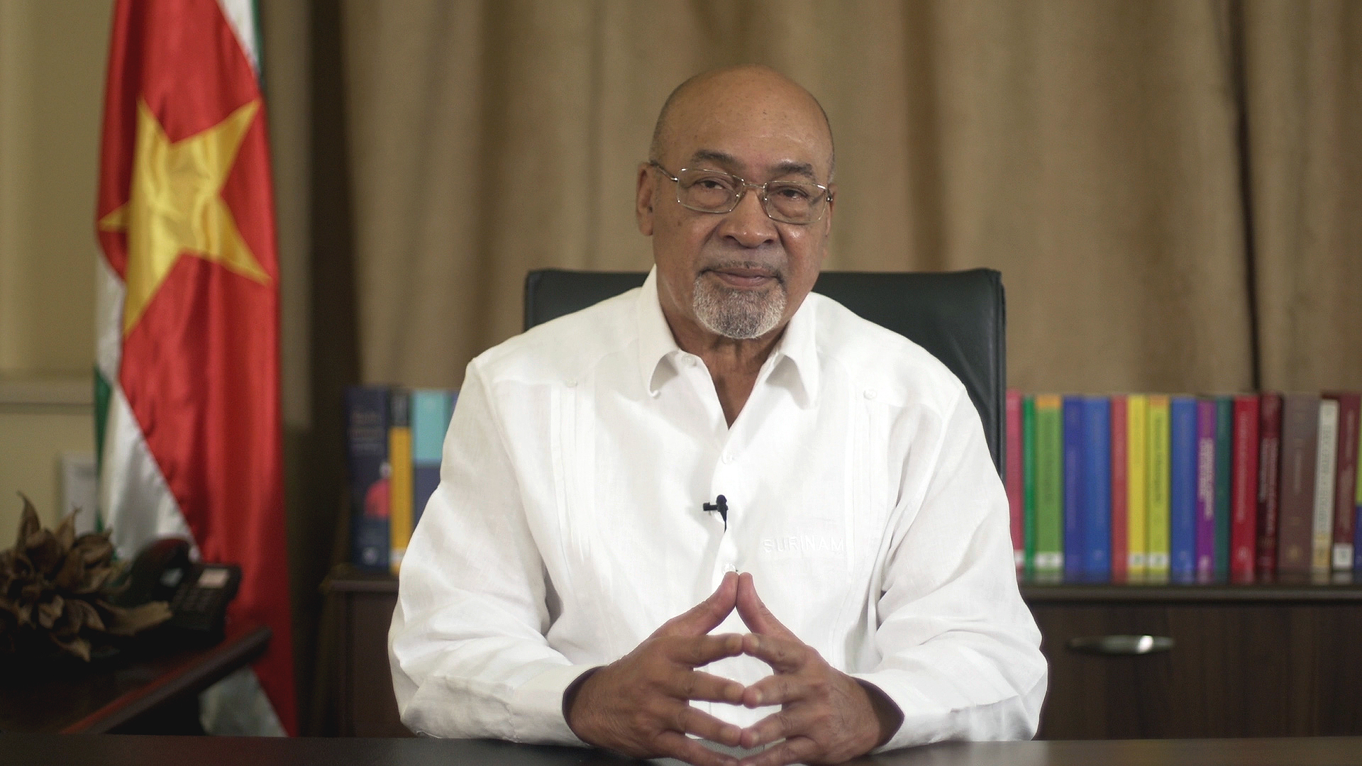 TOESPRAAK DESIRÉ DELANO BOUTERSE, PRESIDENT VAN DE REPUBLIEK SURINAME ...