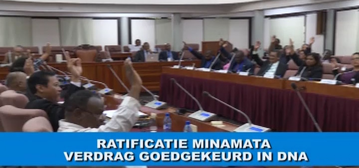 Suriname committeert zich aan Minamata-verdrag
