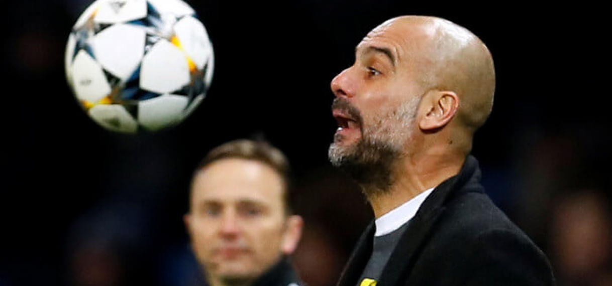 Josep Guardiola is lovend over Manchester City