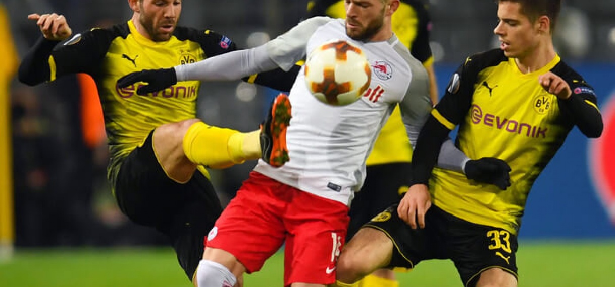 Dortmund thuis pijnlijk onderuit tegen Salzburg