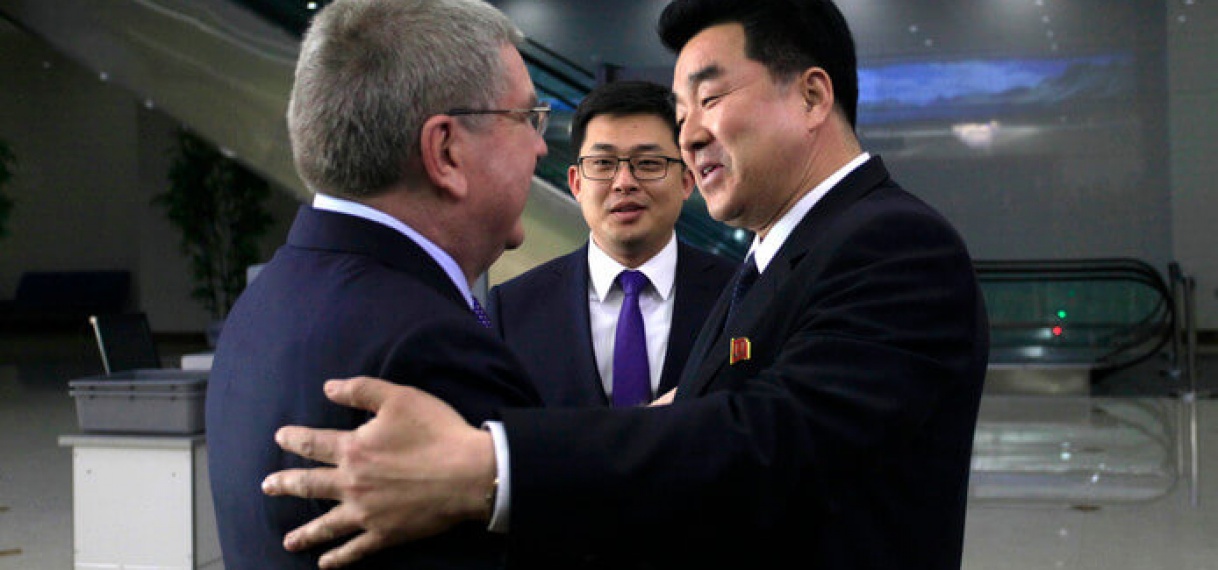 IOC-voorzitter Bach bezoekt Noord-Korea