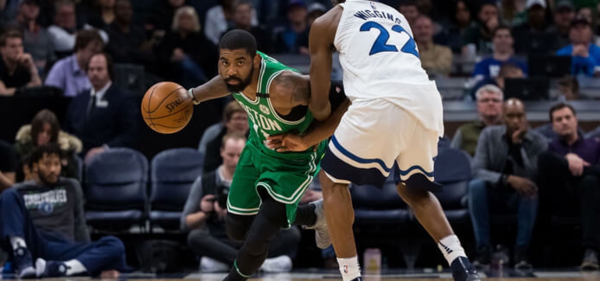 Boston Celtics onder leiding van Kyrie Irving naar play-offs