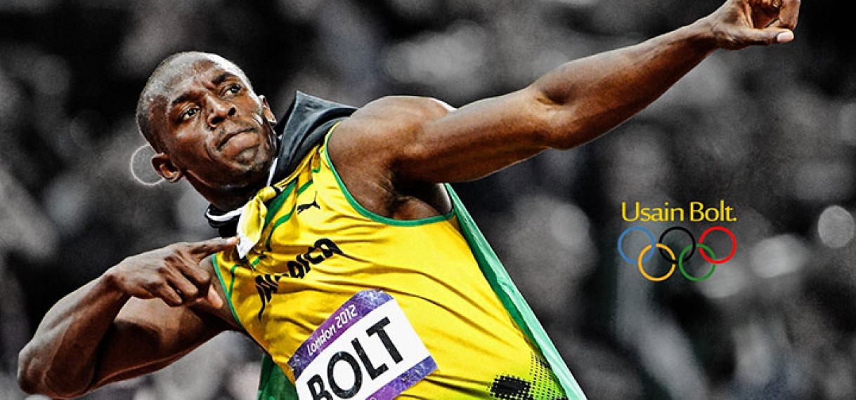 Voetbalcarriere Usian Bolt publieke stunt