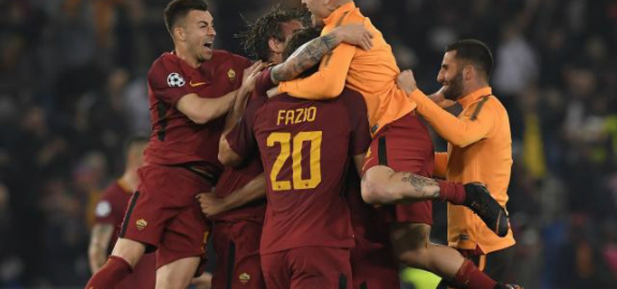AS Roma naar halve finale CL na sensationele zege op Barcelona