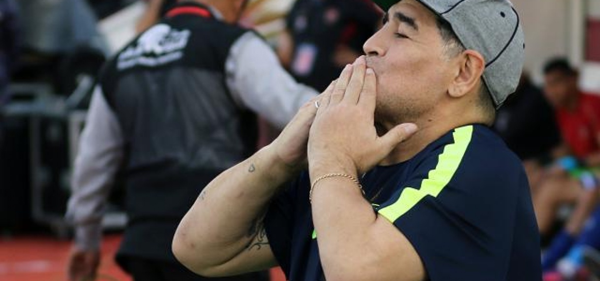 Diego Maradona trainer én voorzitter bij Wit-Russische club