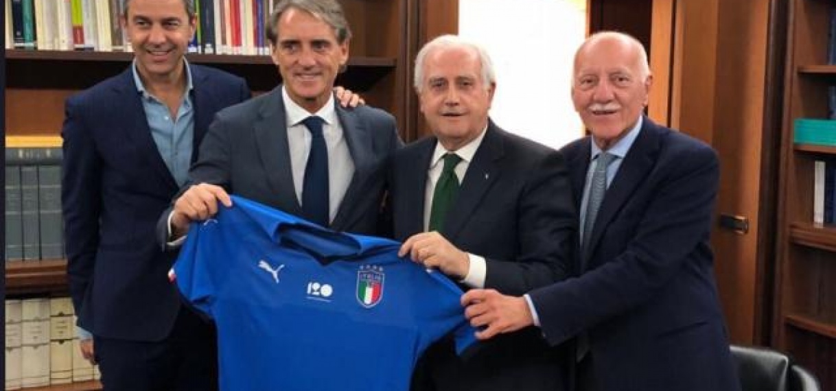 Mancini definitief aan de slag als bondscoach Italië