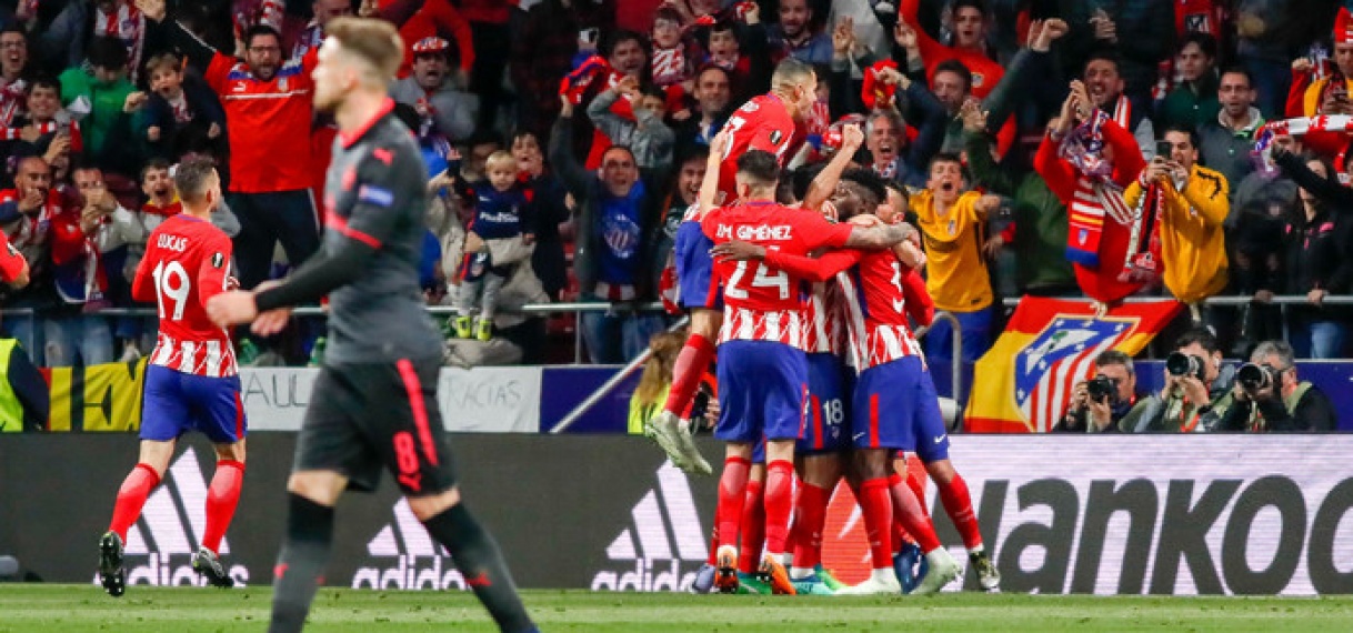 Atlético maakt einde aan Europese droom Wenger en Arsenal