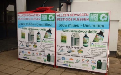 Pilot project ‘beheer lege pesticide flessen’ gestart