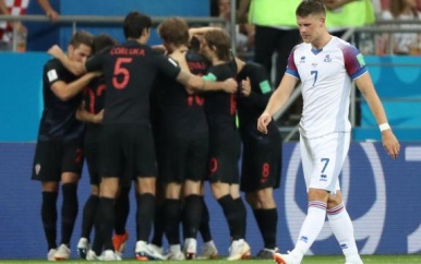 Kroatië schakelt IJsland uit en gaat als groepswinnaar verder op WK