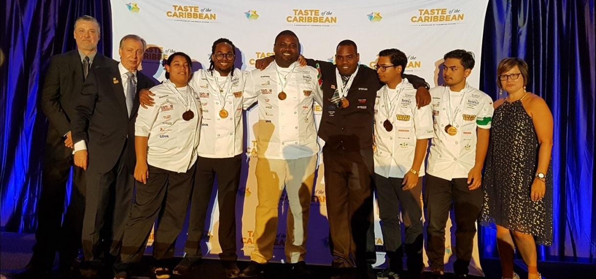 Suriname Culinary Team wint brons tijdens Taste of the Caribbean 2018