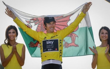 Dolgelukkige Thomas had gevoel dat hij rondzweefde in slotrit Tour de France
