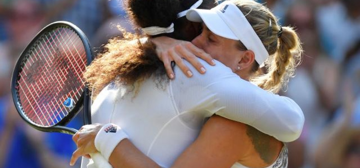 Kerber wint ten koste van Serena Williams voor eerste keer Wimbledon