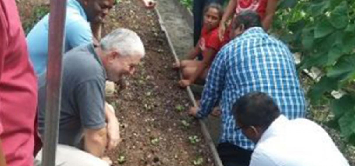 Kindertehuizen buiten Paramaribo krijgen plantenkassen
