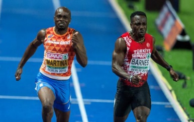 Martina eindigt als zesde op 100 meter EK en is niet langer titelhouder