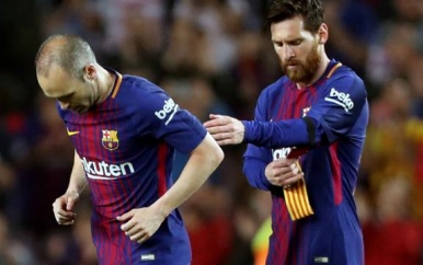 Messi volgt vertrokken Iniesta op als aanvoerder FC Barcelona