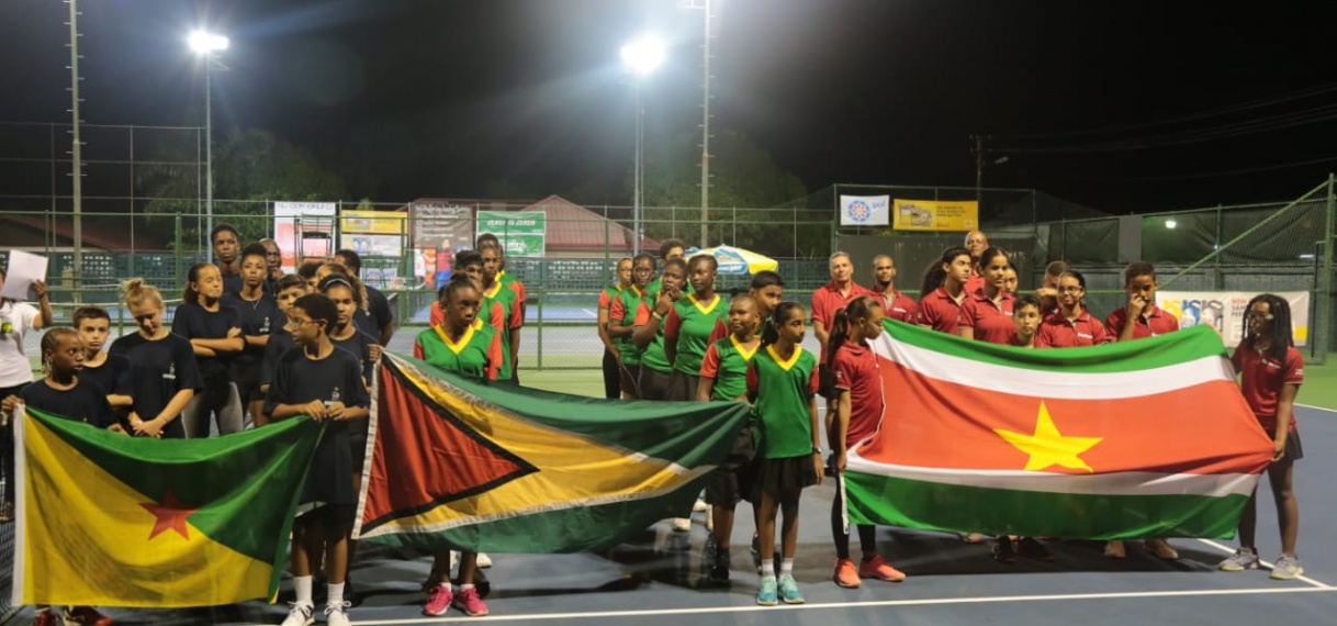 De Guyana Tennis Cup is geopend