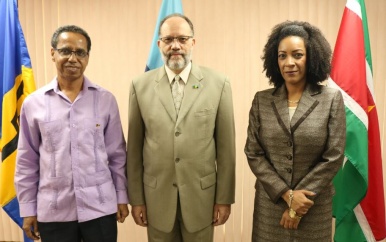 NIEUWE AMBASSADEUR VOOR SURINAME IN CARICOM