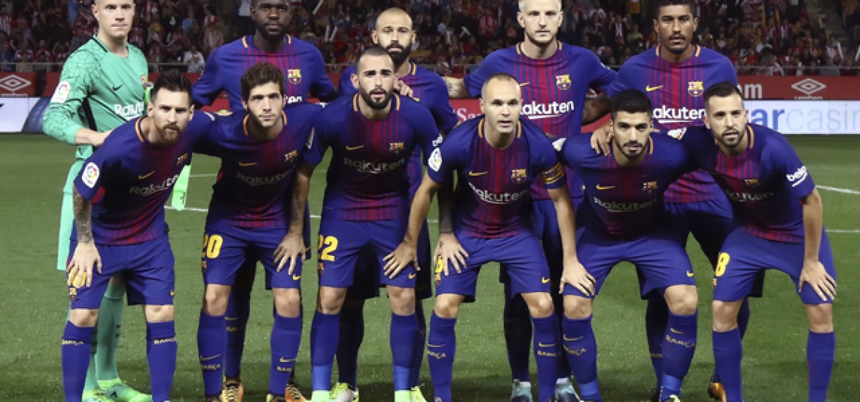 FC Barcelona heeft zich dinsdag als eerste club verzekerd van de achtste finales van de Champions League.