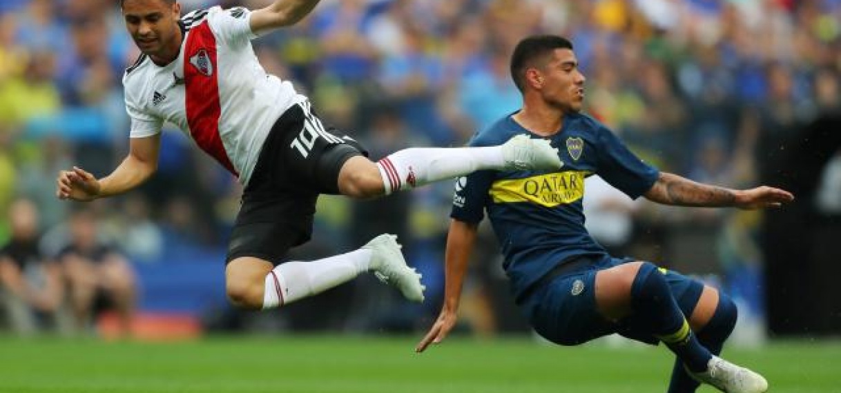 . Boca Juniors speelt gelijk tegen Riverplate in het eerste duel van de finale van de Copa Libertadores.