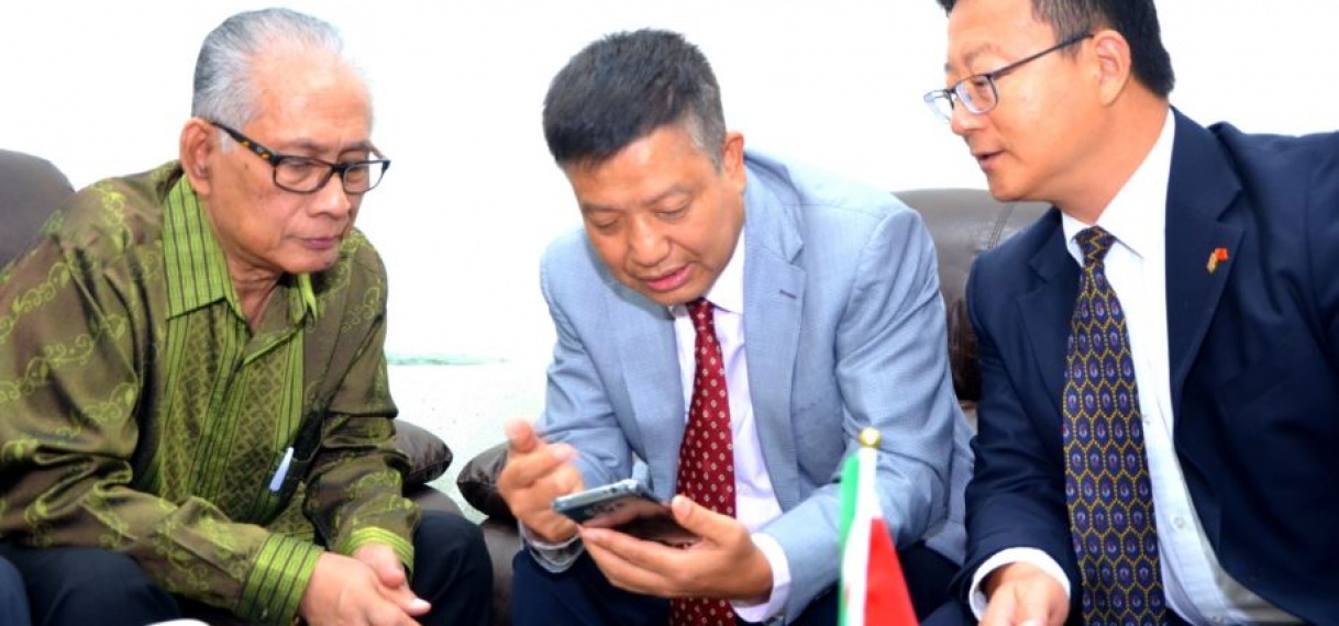 Moestadja ontvangt nieuwe Chinese ambassadeur