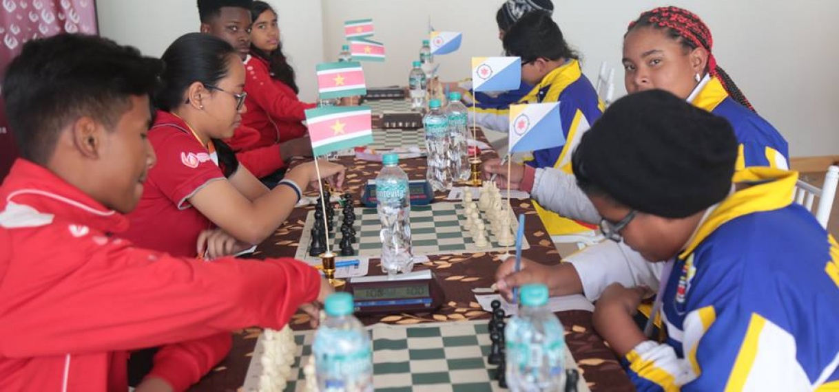 Surinaamse schakers spelen voor medailles op de laatste Consude dag