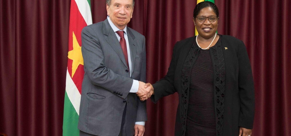 Suriname en Brazilië versterken bilaterale relatie
