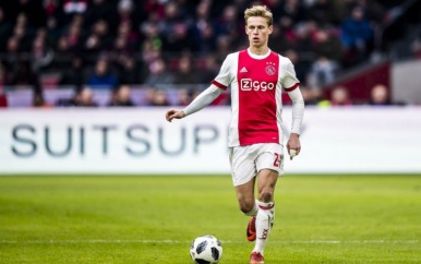 De Jong vindt dat hij zich nog volop kan ontwikkelen bij Ajax