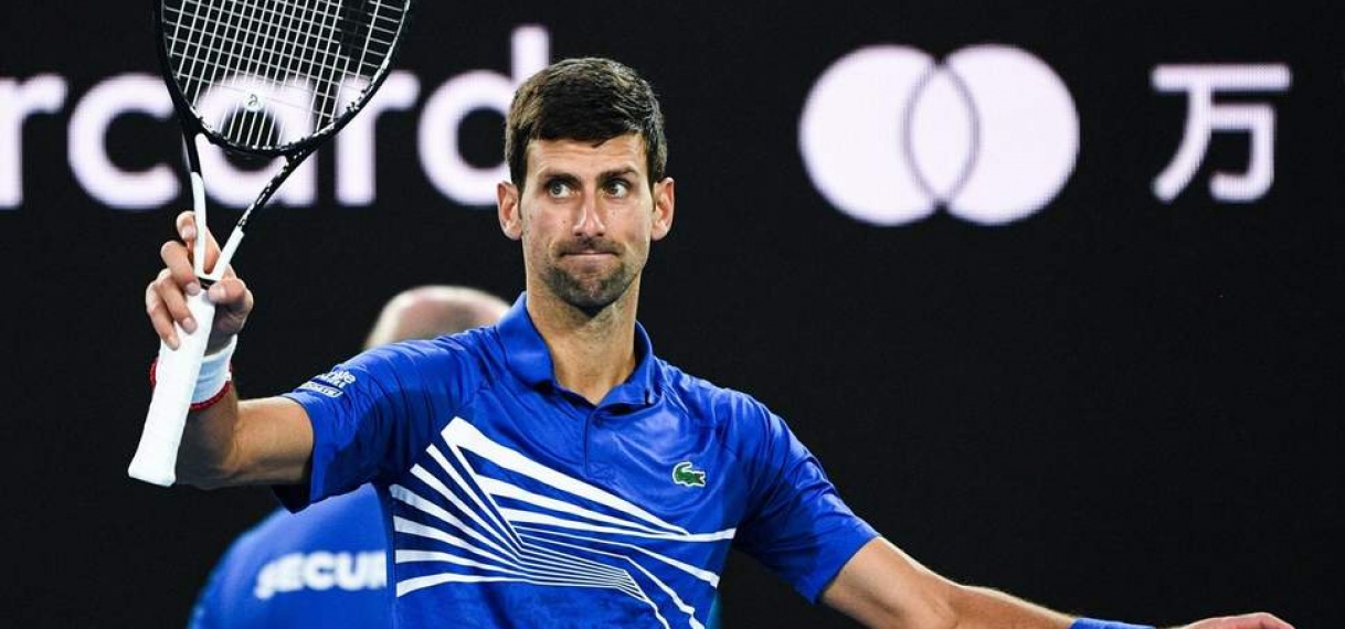 Novak Djokovic heeft zich geplaats voor de Australian Open.