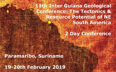 11e Inter Guiana Geological Conference in Paramaribo