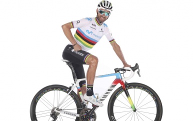 Wereldkampioen Valverde wint eerste bergetappe Ronde van VAE
