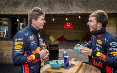 Gasly prijst teamgenoot Verstappen: ‘Beste wat mij kan overkomen’