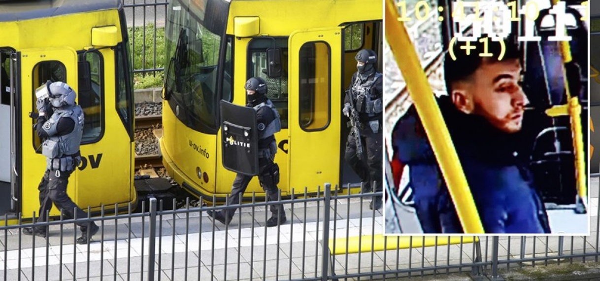 Op het 24 Oktoberplein in Utrecht is rond 10.45 uur geschoten in een tram
