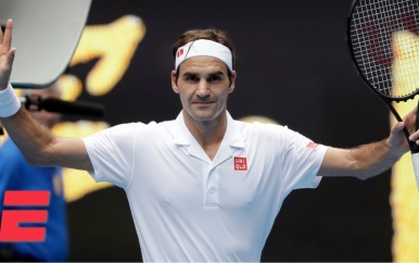 Federer na moeizame start in vierde ronde Miami, Andreescu geeft op