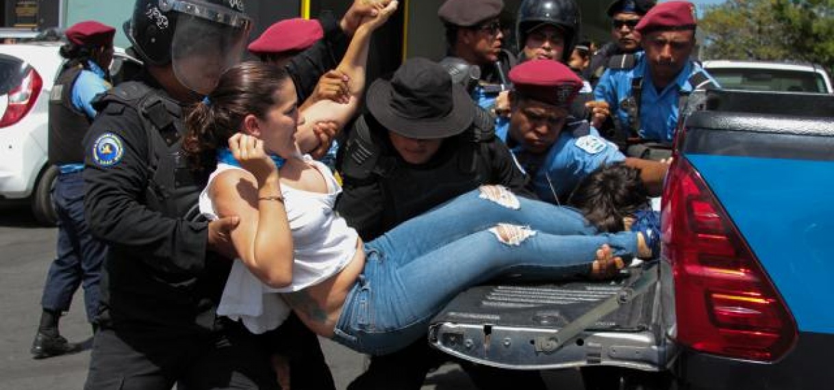 Meer dan honderd demonstranten in Nicaragua zijn zaterdag door de politie opgepakt