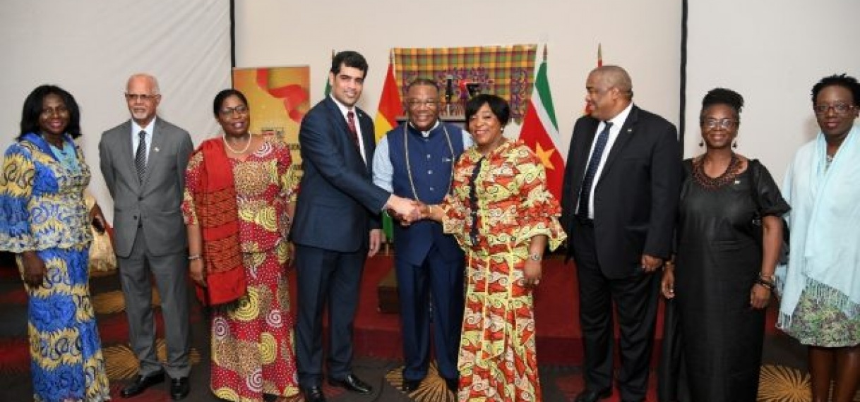 Inauguratie Ambassade van de Republiek Suriname in Accra