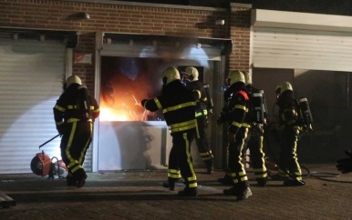 Man in garagebox Breda werd vastgebonden en in brand gestoken