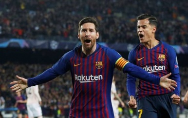 FC Barcelona heeft de halve finales van de Champions League bereikt