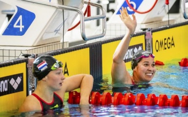 Kromowidjojo wint 50 vrij bij Swim Cup, talent Schouten zwemt WK limiet
