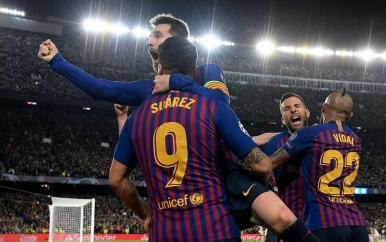 FC Barcelona zet flinke stap richting finale van de Champions League