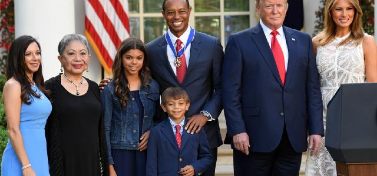 Woods onderscheiden met Presidential Medal of Freedom