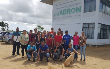 Veldbezoek studenten Opleiding Animal Production and Health Technology aan Regio West