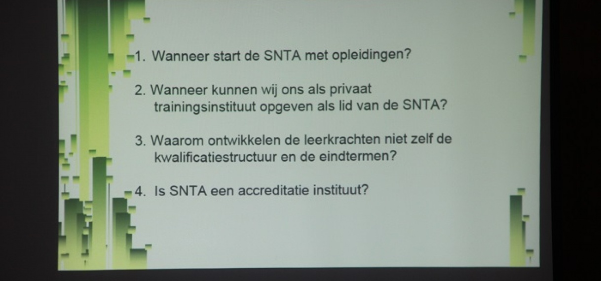 Werkgroep SNTA houdt Awareness sessie voor directie en staf LVV