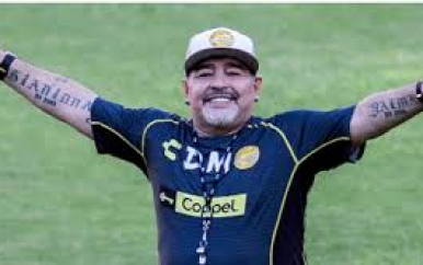 Maradona stopt venwege gezondheidsredenen als coach bij Dorados