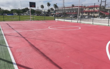 Nickerie beweegt voortaan extra door openstelling basketbalveld