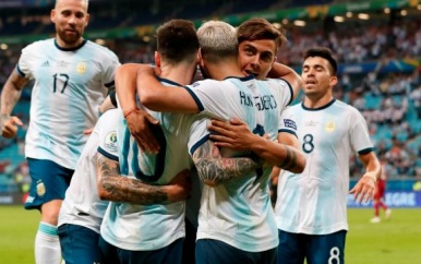 Argentinië heeft zich geplaatst voor de kwartfinales van de Copa América
