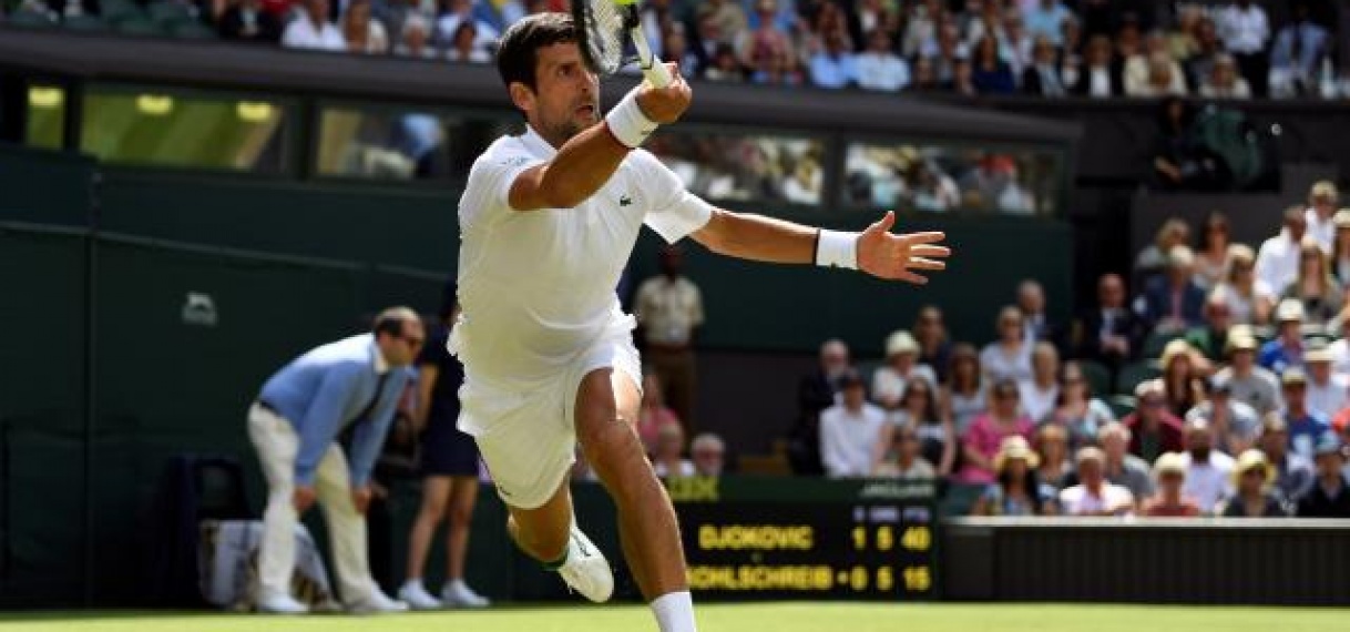 Djokovic naar tweede ronde Wimbledon, Zverev en Tsitsipas uitgeschakeld