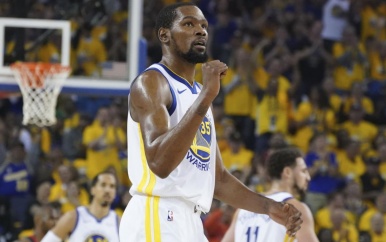 Golden state Warriors ‘bevriezen’ nummmer van vertrokken NBA-ster Durant