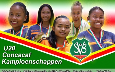 De U-20 vrouwenselectie Suriname neemt deel aan Concacaf kampioenschap