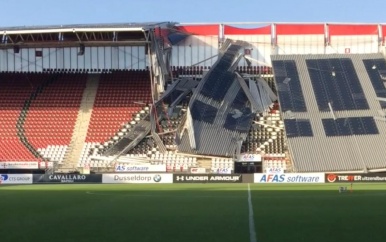 AZ speelt komende twee thuisduels in Den Haag na instorten dak stadion
