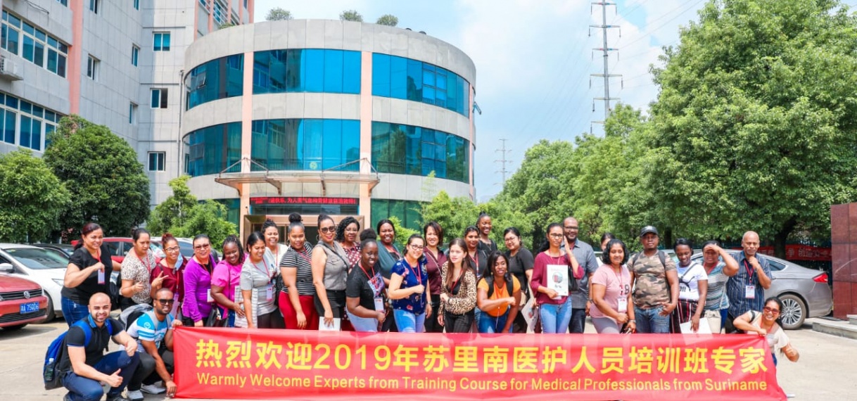 Gezondheidswerkers ervaren training China als leerrijk